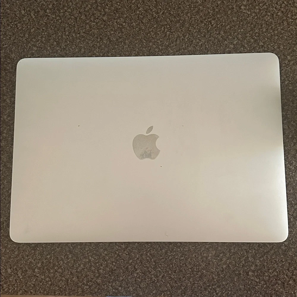 Apple Metallic Silver Laptop